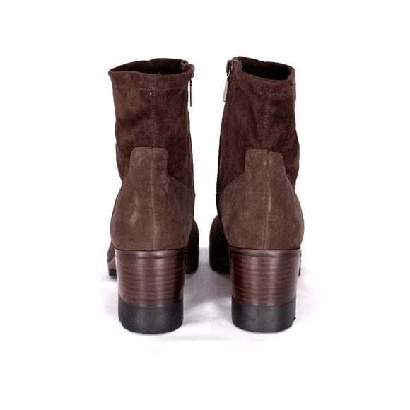 Blondo Women's Waterproof Robynn Bootie Size 10M Brown Suede Upper Lugged Sole - Picture 5 of 10